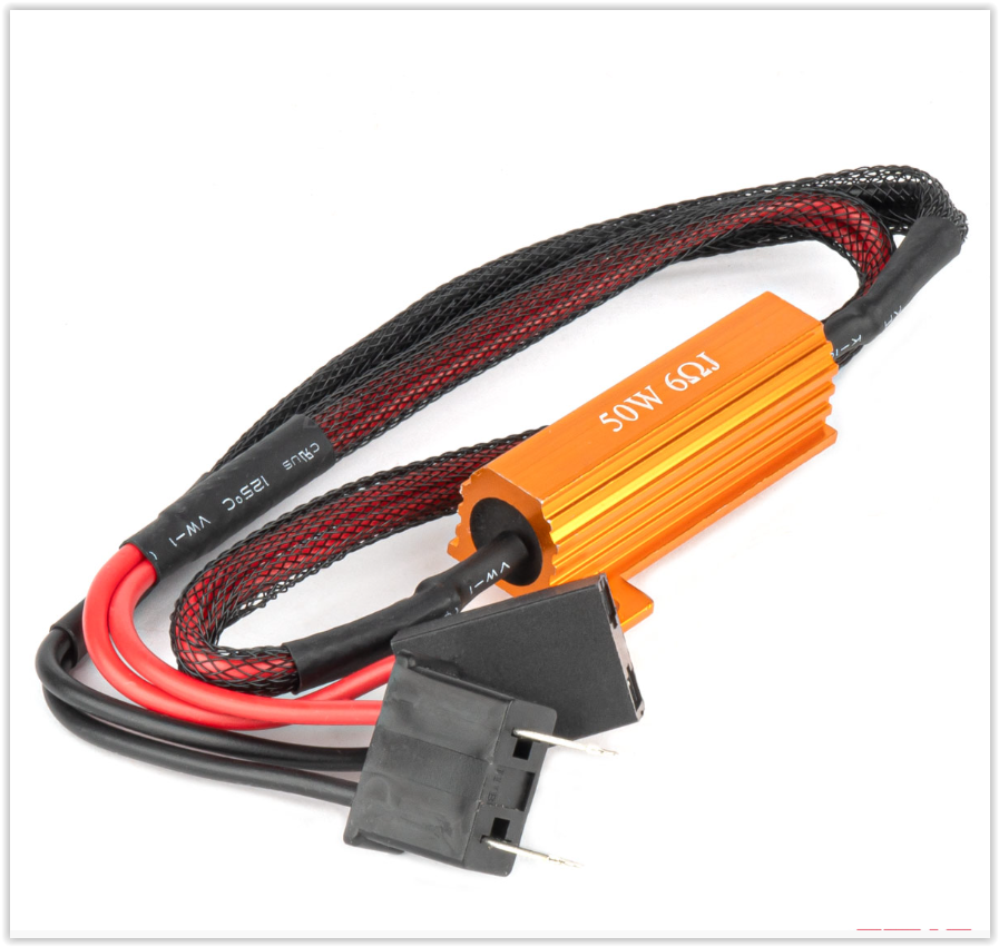 CANBUS weerstand - 12V - 50W - 6Ohm - H7 - Per stuk CANBUS weerstand - 12V - 50W - 6Ohm - H7 - Per stuk